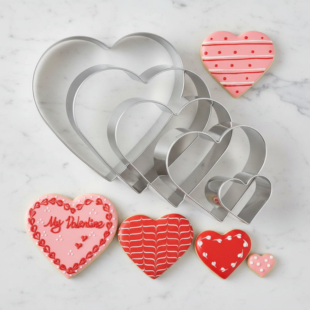 emporte piece coeur inox pour biscuit romatique