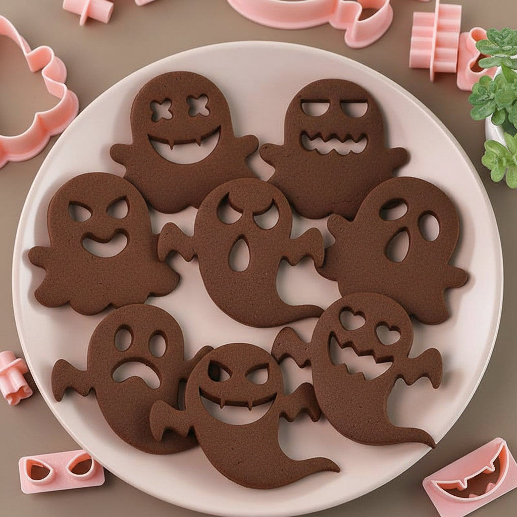 emporte piece halloween pour jolis biscuits au chocolat