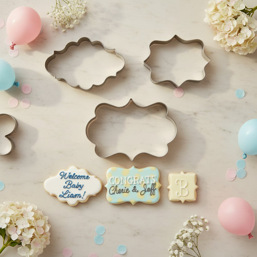 emporte piece biscuit 3 jolie forme en acier inox