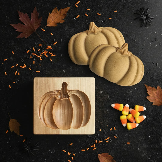 emporte piece halloween en bois robuste