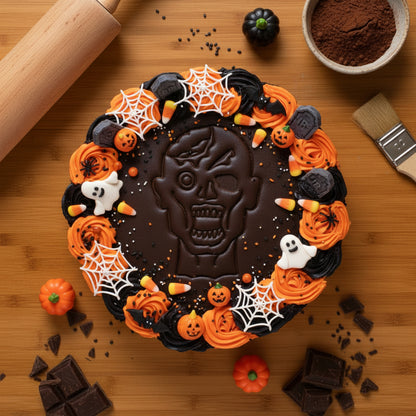 emporte piece halloween pour fondant chocolat forme de zombie