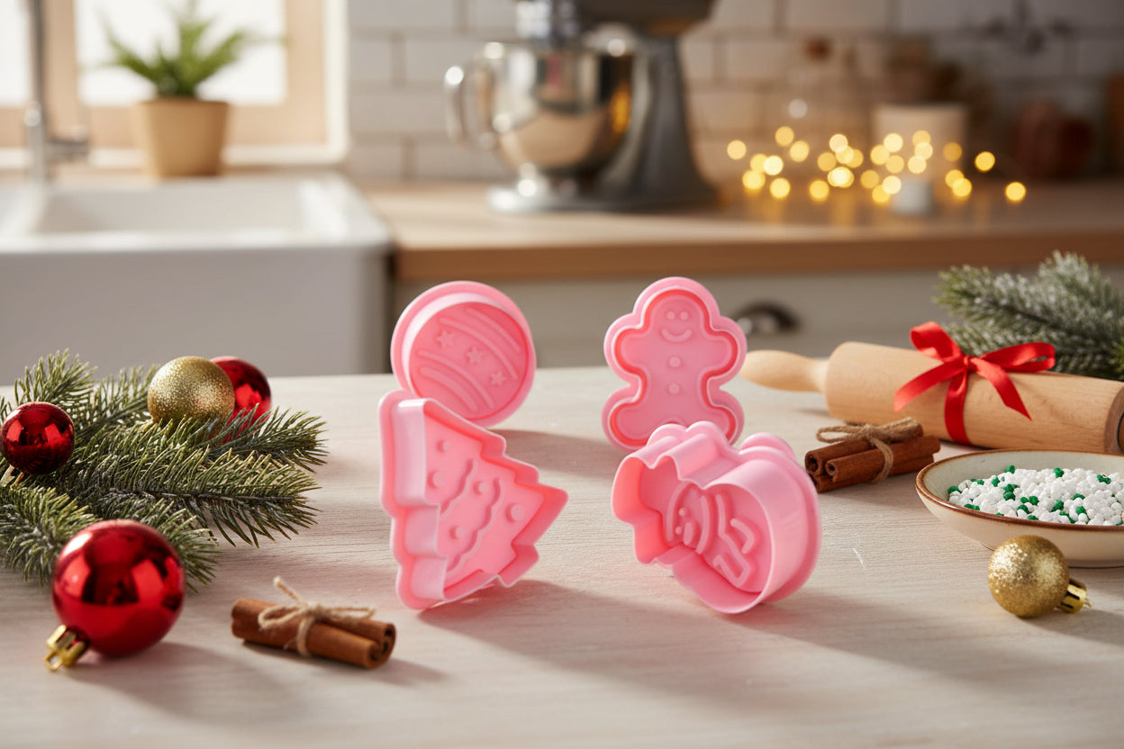 emporte piece noel en plastique pour creation biscuit