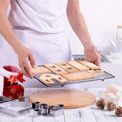 emporte piece noel pour construction maison en pain epice