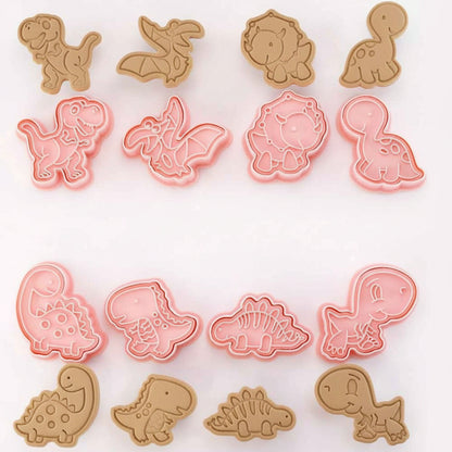 emporte piece plastique dinosaures pour biscuit