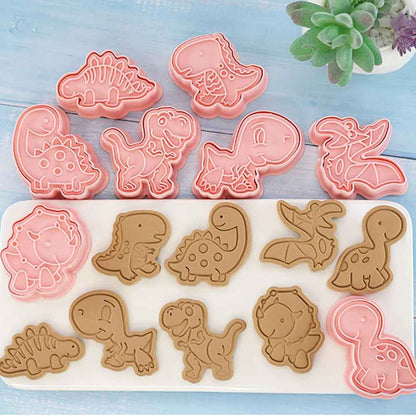 emporte piece plastique pour sabler en forme de dinosaures 