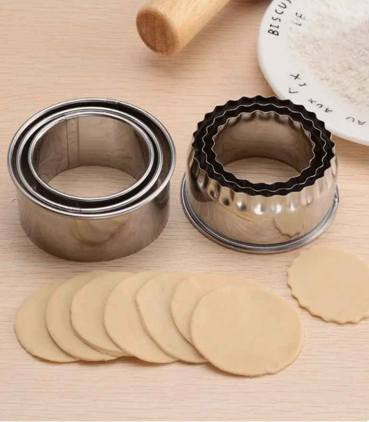 emporte piece rond 3 modele et taille en acier 