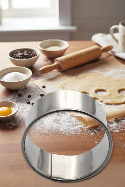 emporte piece rond en acier inox