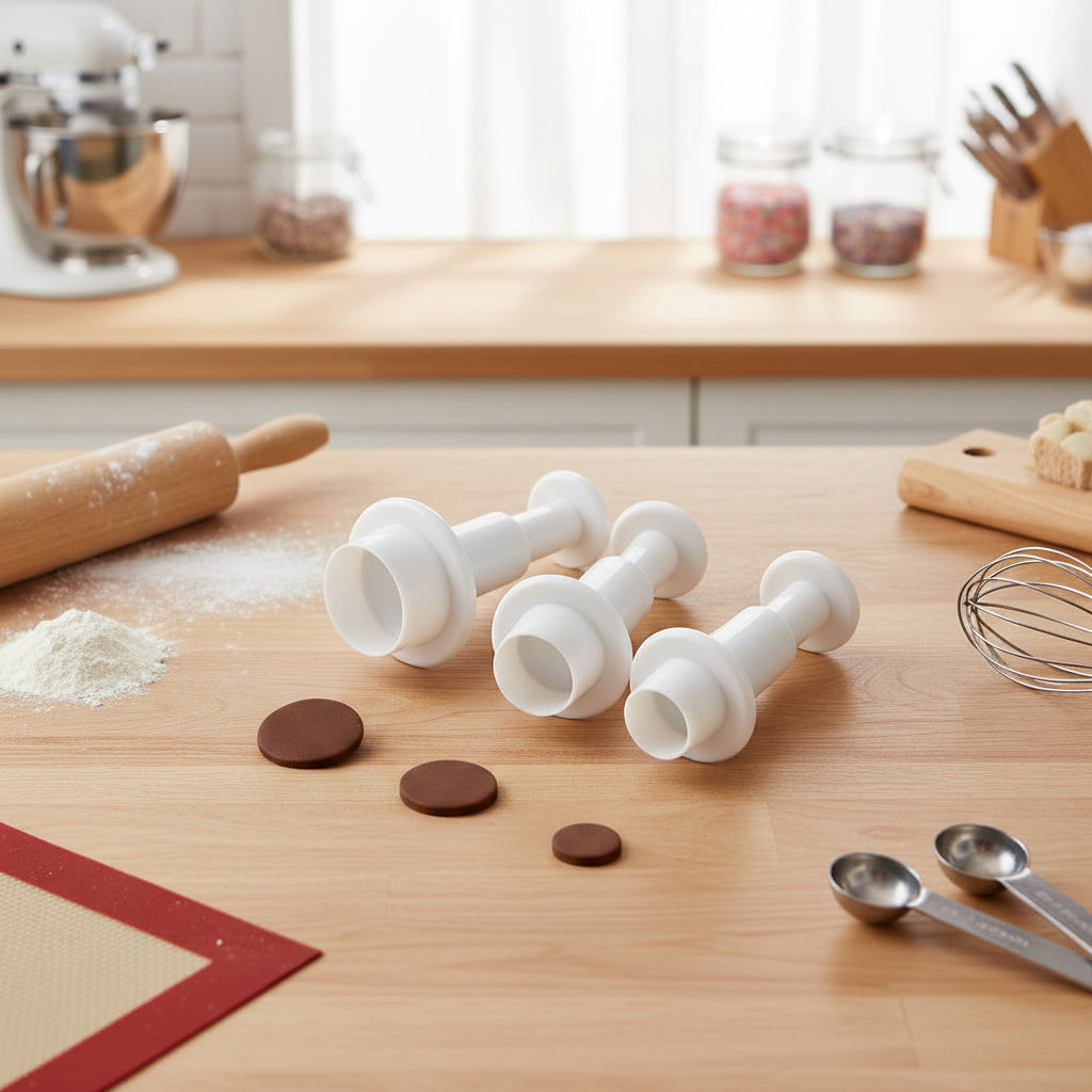 emporte piece rond pour decoration gateau au fondant