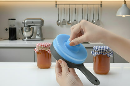 entoinnoir cuisine en silicone pliable pour confiture