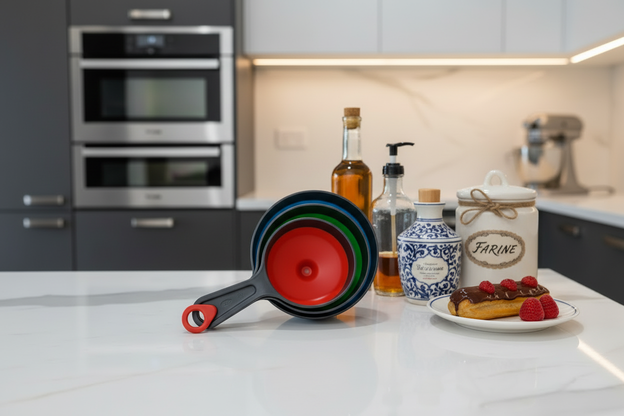 entoinnoir cuisine en silicone pliable pour patisserie