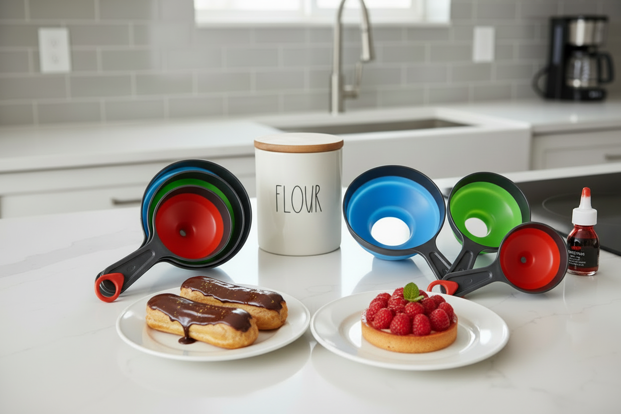 entoinnoir cuisine ensemble de 3 tailles