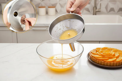 entonnoir avec filtre pour separer le liquide du solide