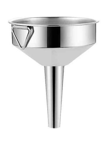 entonnoir en inox de cuisine