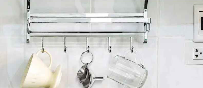 entonnoir en inox rangement compact