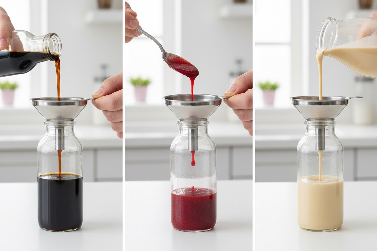 entonnoir en inox tout usage en cuisine