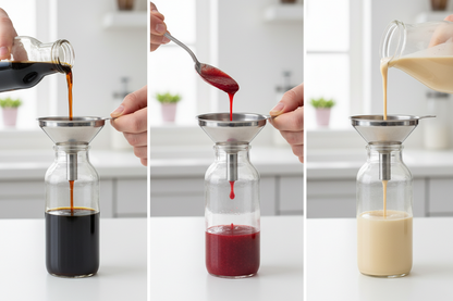 entonnoir en inox tout usage en cuisine