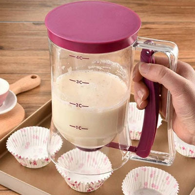 entonnoir a piston pour gateaux et crepes