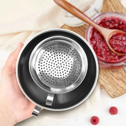 entonnoir avec filtre pour confiture et marmelade