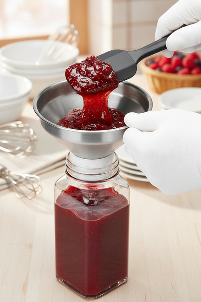 entonnoir avec filtre pour particule indesirable