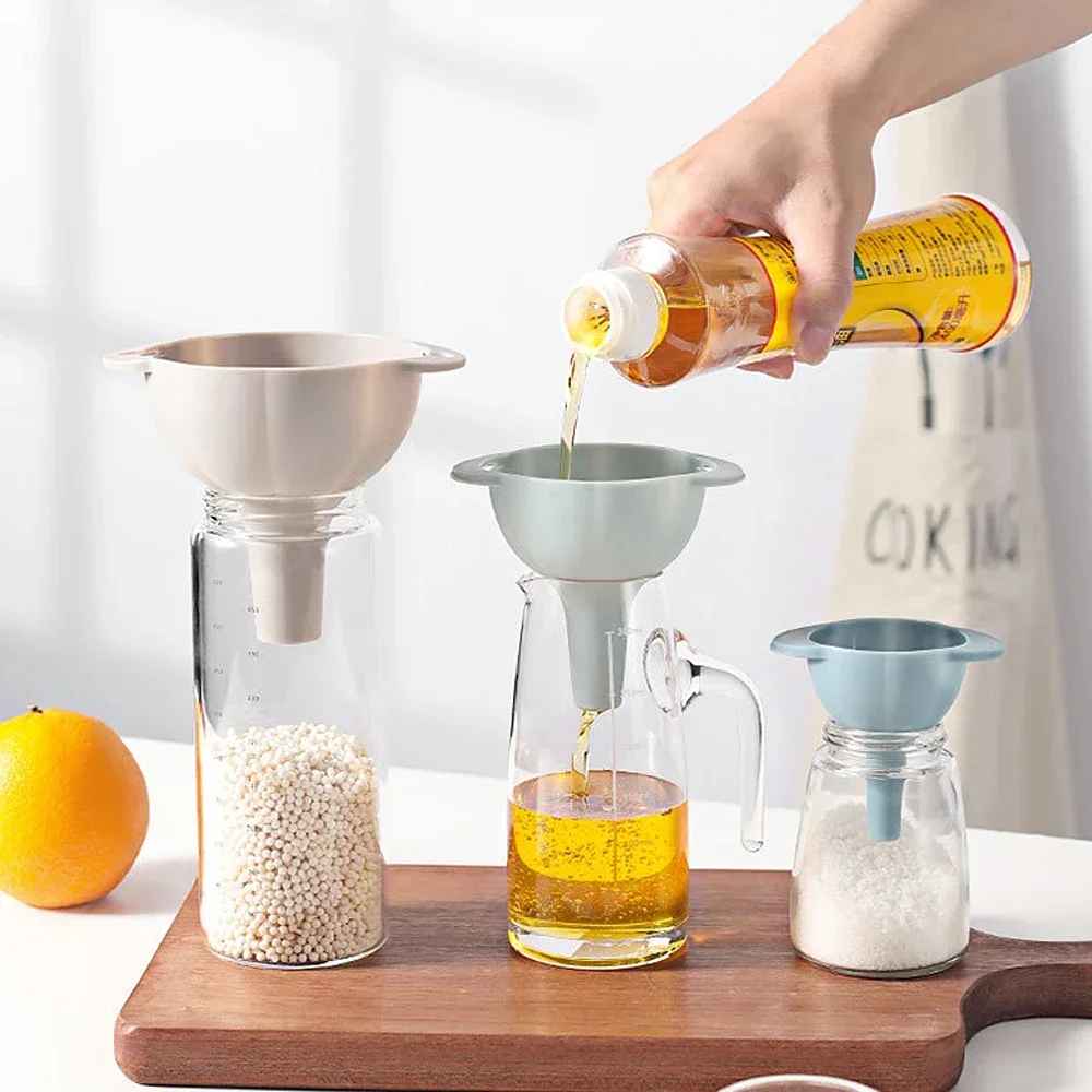 entonnoir en plastique polyvalent et pratique pour la cuisine