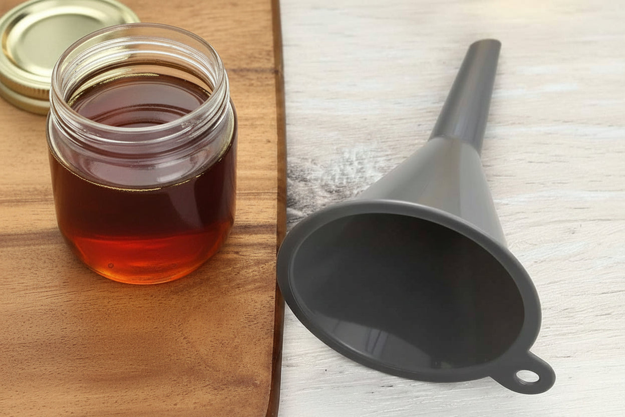 entonnoir en plastique pour sirop erable