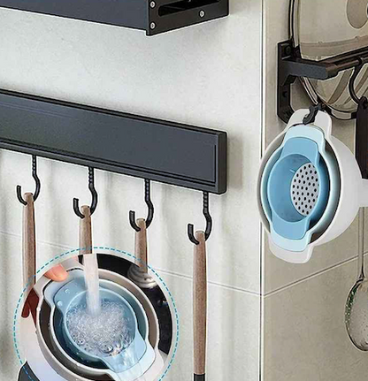 entonnoir en plastique suspendu pour rangement