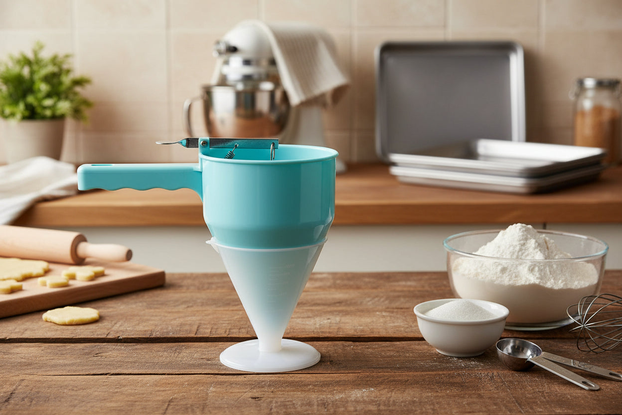 entonnoir à piston pour les patisseries