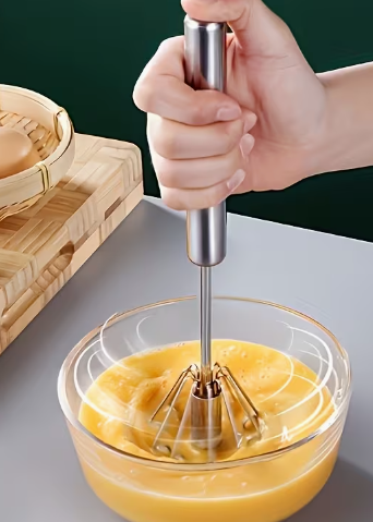 fouet-semi-automatique-acier-inox-melange-oeufs