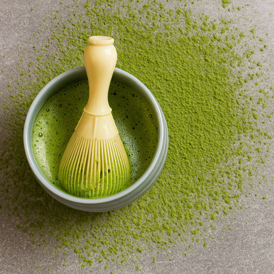 fouet preparation matcha