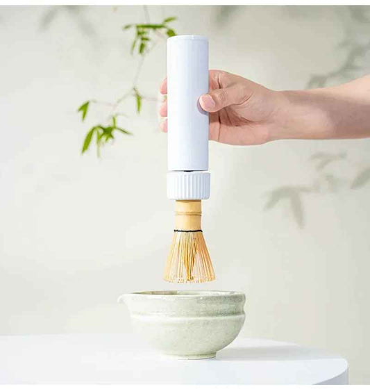 FOUET ELECTRIQUE MATCHA | Green Power Chef