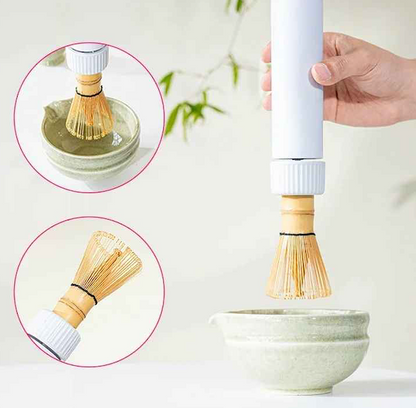 FOUET ELECTRIQUE MATCHA | Green Power Chef