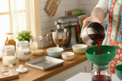 grand entonnoir en plastique pour confiture maison