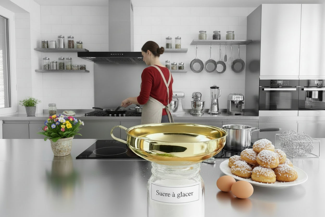 grand entonnoir pour sucre a glacer