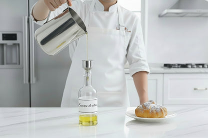 mini entonnoir en acier inox pour cuisine
