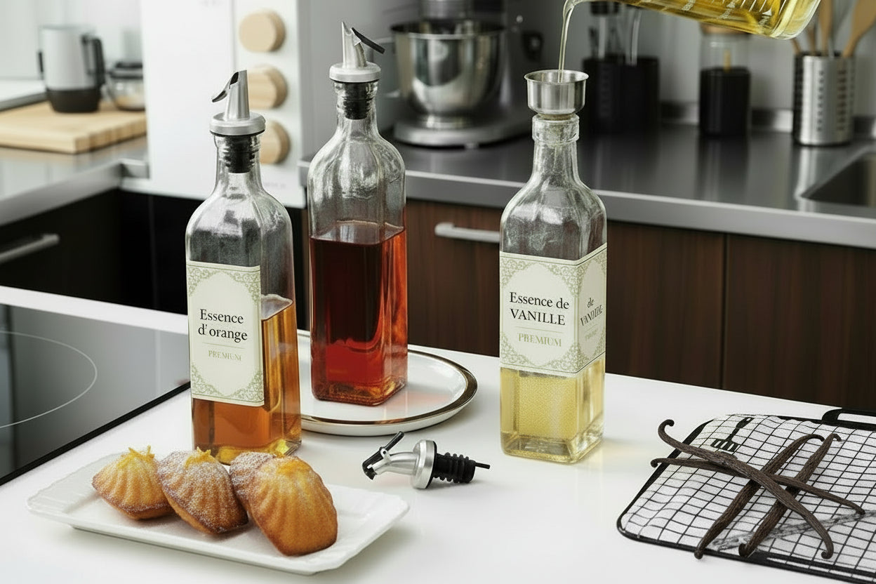 mini entonnoir en acier inoxpour huile et essence