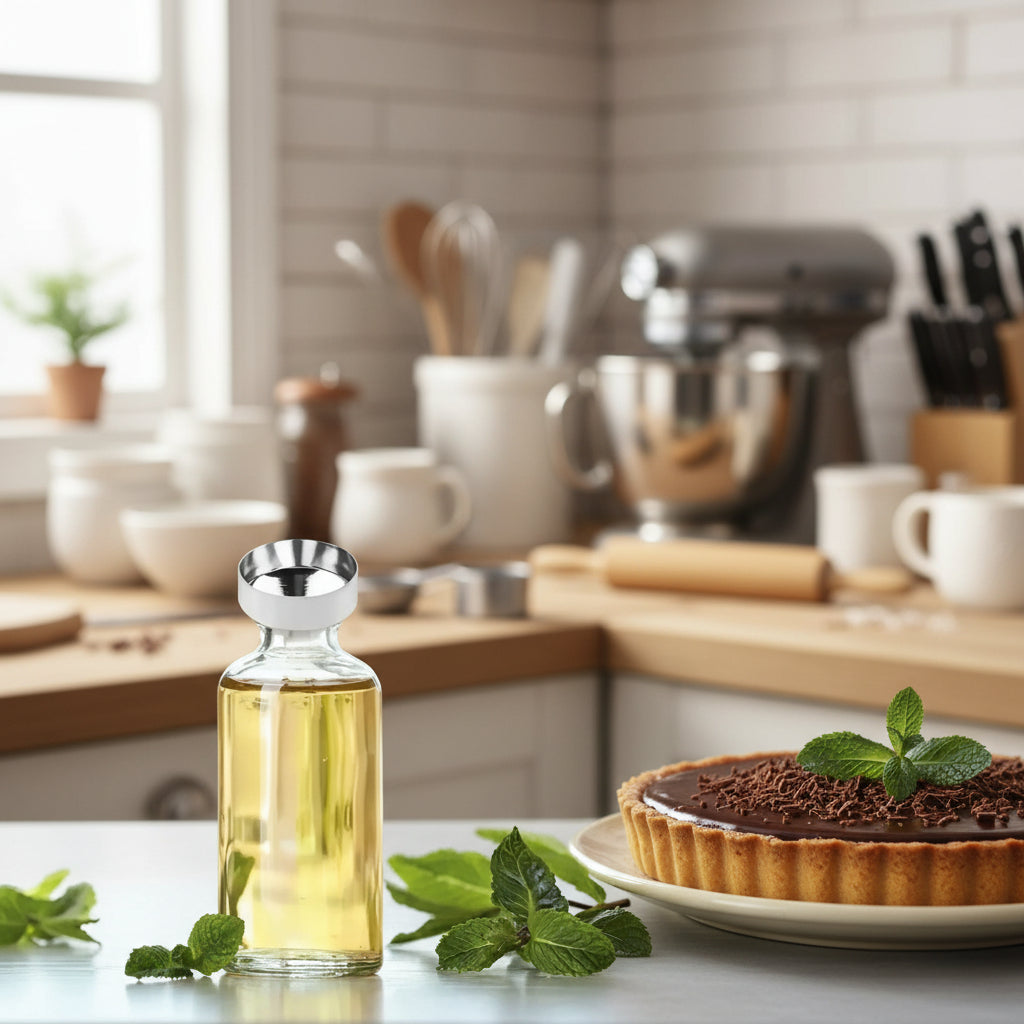 mini entonnoir pour extrait de menthe