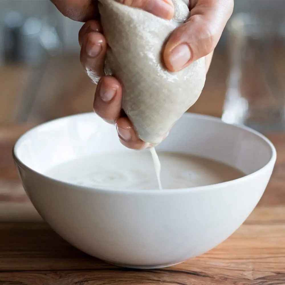 passoire en tissus pour faire un gateau au fromage