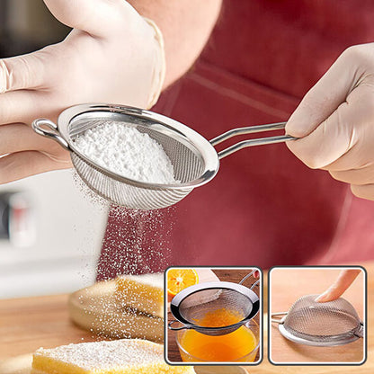 passoire inox polyvalente pour saupoudrer