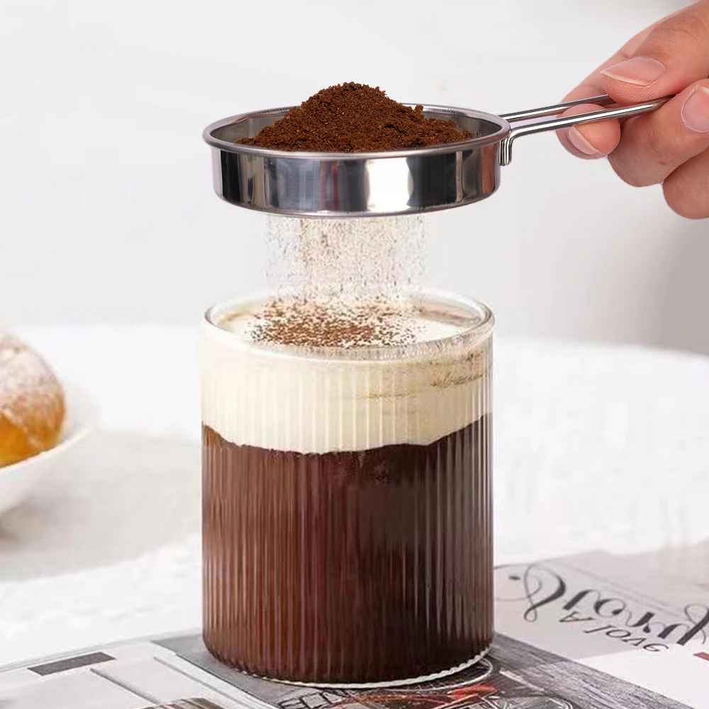 tamis compact en acier pour agrementer vos boissons créative et jolie