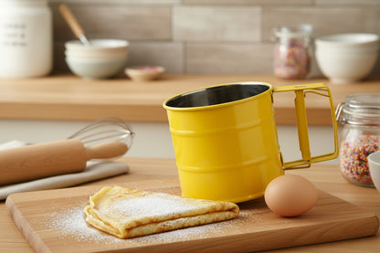 tamis cuisine semi automatique a pression pour sucre a glacer