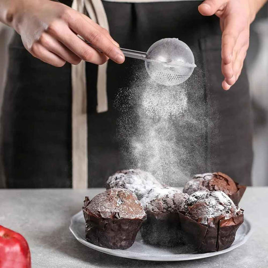 tamis de cuisine pour saupoudrer muffins et cupcakes