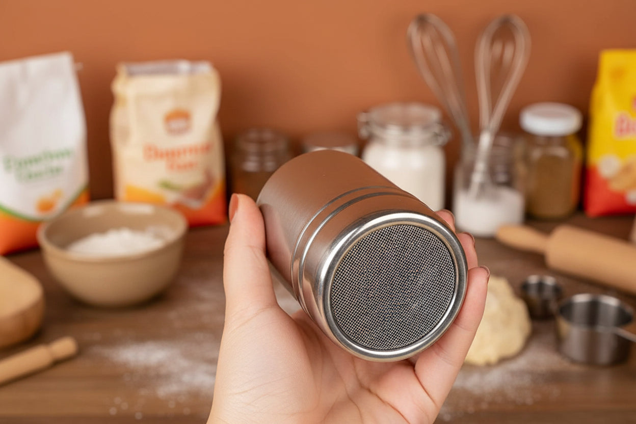 tamis pour cuisine en bouteille 